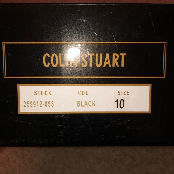 Colin Stuart sz10Black suede tie up bootie sidezip - Picture 5 of 5